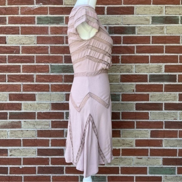 Free People Blush Pink Mini Dress - Picture 3 of 10